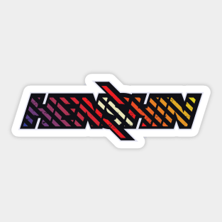 Rusty Line Strip Henshin Sticker